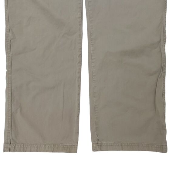 Columbia Regular Fit Pants Mens 36x30 Khaki Straight Flat Front Outdoor Fishing - Picture 4 of 10